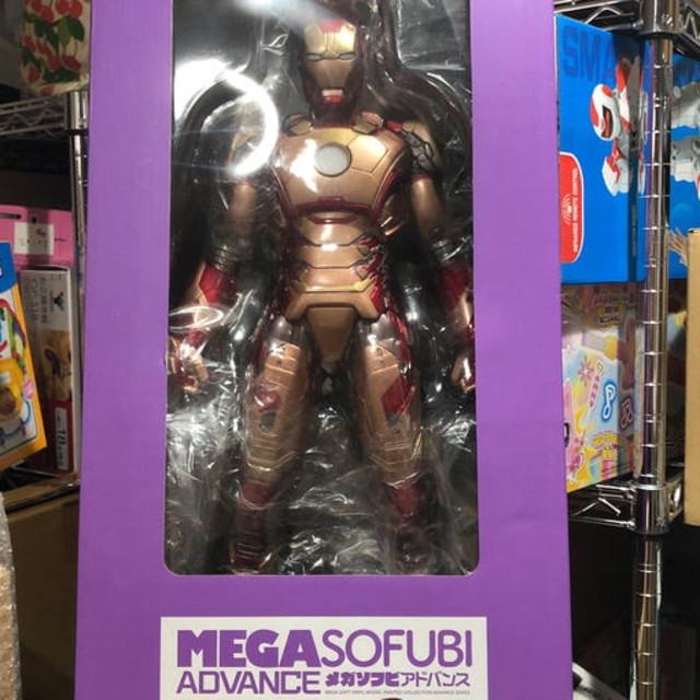 MARVEL - メガソフビアドバンス アイアンマン マーク42 海洋堂の通販