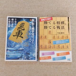 将棋　本　2冊　振り飛車(囲碁/将棋)