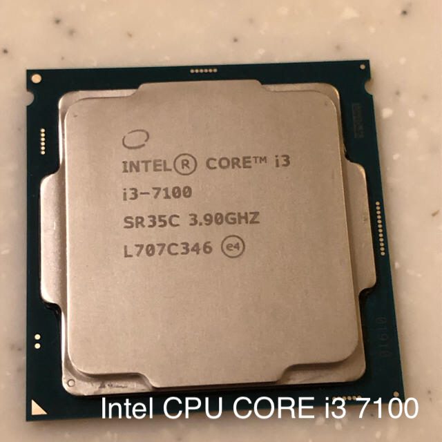 Intel CPU CORE i3 7100 スマホ/家電/カメラのPC/タブレット(PCパーツ)の商品写真