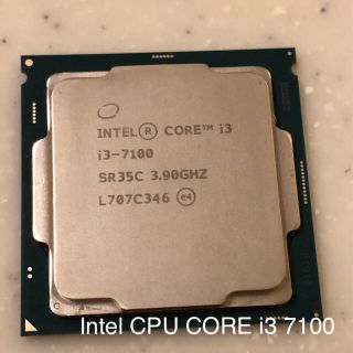 Intel CPU CORE i3 7100(PCパーツ)