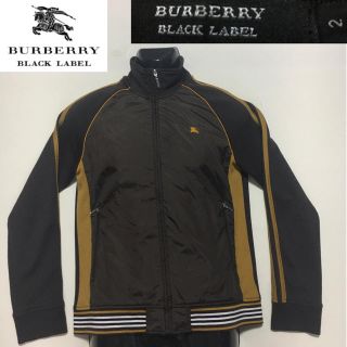 バーバリーブラックレーベル(BURBERRY BLACK LABEL)のバーバリー ブラックレーベル◆ナイロン ジャケット ブラウン サイズ2(ブルゾン)