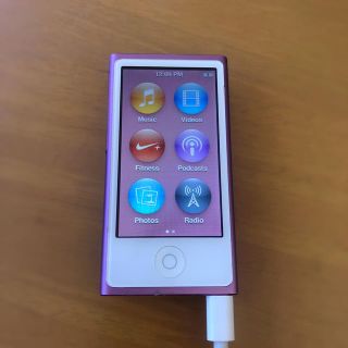 アップル(Apple)のiPod nano 第7世代【大幅値下げしました】(ポータブルプレーヤー)