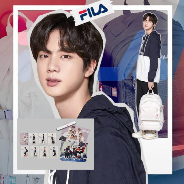 ♡ FILA × BTS リュック ジン着用モデル ♡-