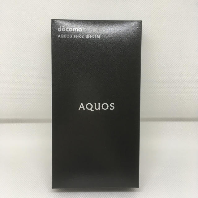 AQUOS - AQUOS zero2 ドコモ SH-01M simロック解除 ブラック