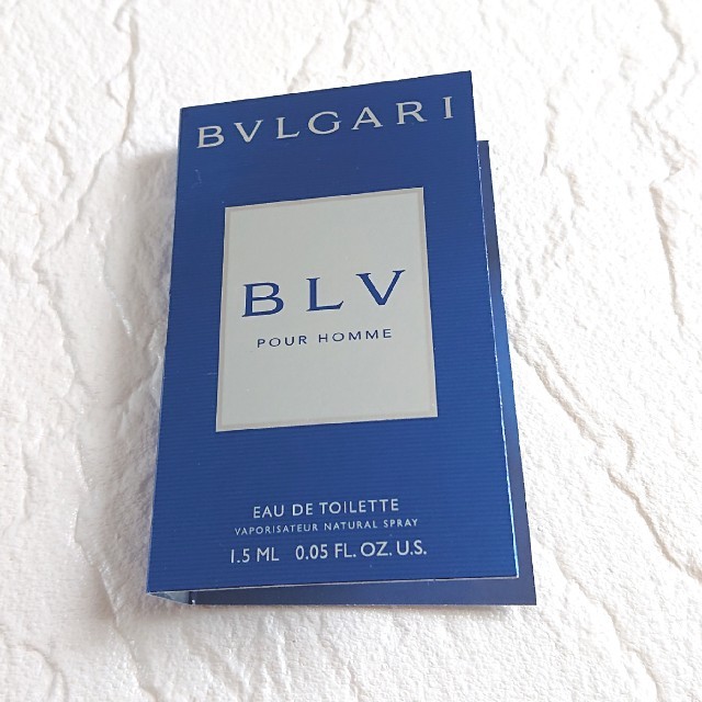 BVLGARI(ブルガリ)のブルガリ ブルー プールオム オードトワレ サンプル コスメ/美容の香水(ユニセックス)の商品写真