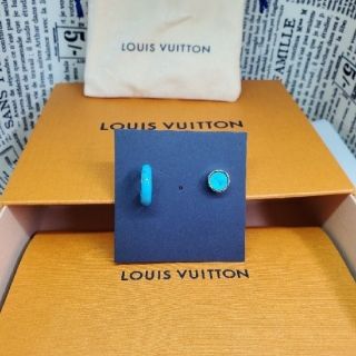 ルイヴィトン(LOUIS VUITTON)のJun様専用！【№543】ルイ・ヴィトン ターコイズピアス（片方マグネット式）(ピアス(両耳用))