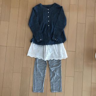 ユニクロ(UNIQLO)のユニクロシャツ＆ピューピルハウスレギンスセット(その他)