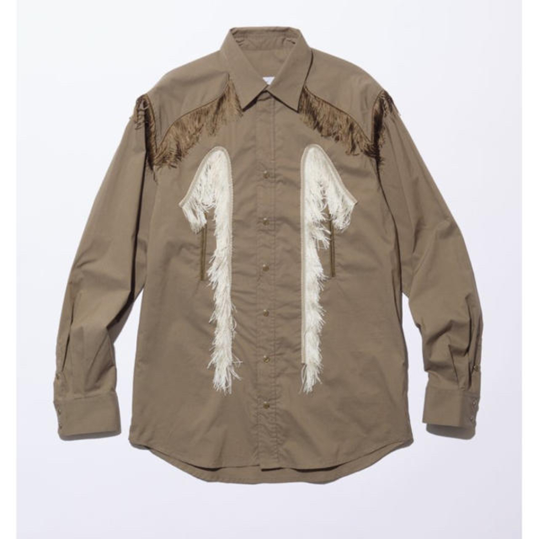 TOGA(トーガ)のtoga virilis FRINGE SHIRT シャツ　ブラウス メンズのトップス(シャツ)の商品写真