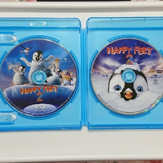 ディズニー(Disney)のハッピー　フィート2　踊るペンギンレスキュー隊　ブルーレイ＆DVDセット Blu(アニメ)