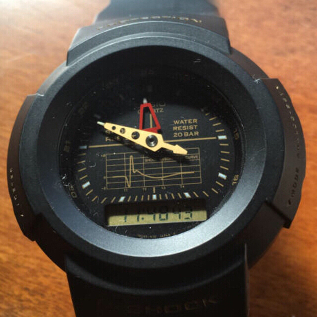 G-SHOCK AW-500 グラフ