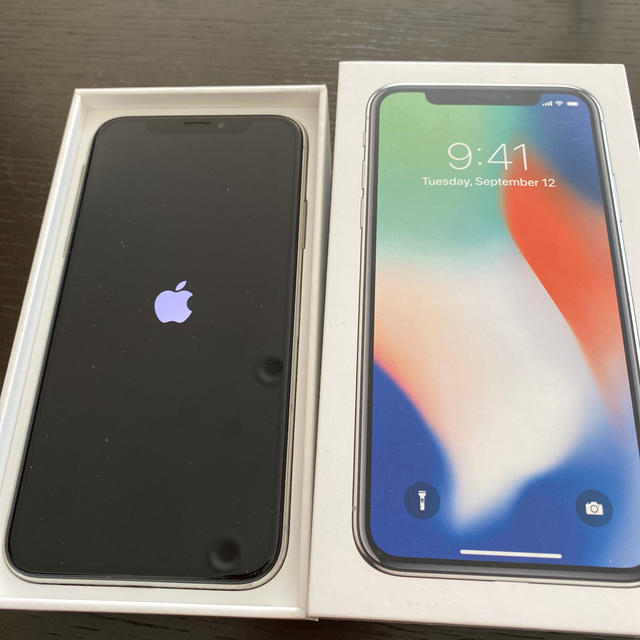 iPhone X 64GB silver