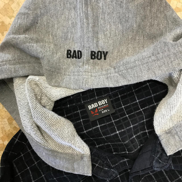 BADBOY(バッドボーイ)のBADBOY フード付きシャツ メンズのトップス(シャツ)の商品写真