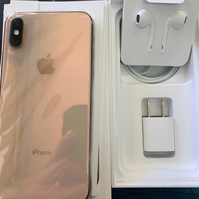 【美品】海外モデル iPhoneXS 64GB ゴールド 【SIMフリー】