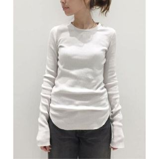 アパルトモンドゥーズィエムクラス(L'Appartement DEUXIEME CLASSE)の新品 L'Appartement
RIB L/S TOP アパルトモン(カットソー(長袖/七分))