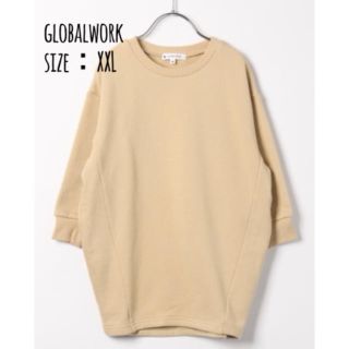 グローバルワーク(GLOBAL WORK)の130-140cm*グローバルワーク　コクーン　スウェット　ワンピース(ワンピース)