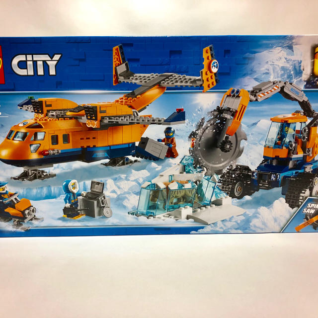 【新品未開封】レゴ   北極輸送ヘリコプターと作業車 60196 砂漠のバギー