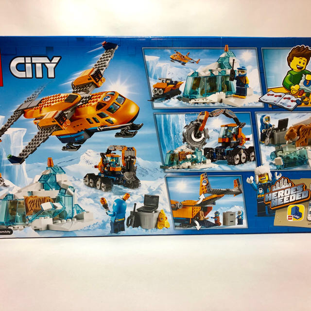 豊富な得価 Lego - レゴ 北極輸送ヘリコプターと作業車 60196 砂漠の