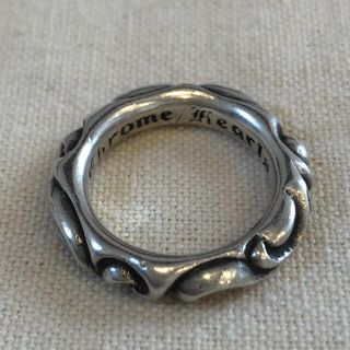 クロムハーツ(Chrome Hearts)のクロムハーツ　スクロールバンドリング(リング(指輪))