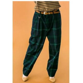 ビューティアンドユースユナイテッドアローズ(BEAUTY&YOUTH UNITED ARROWS)のmonkey time tartan check wide 1p pants(スラックス)