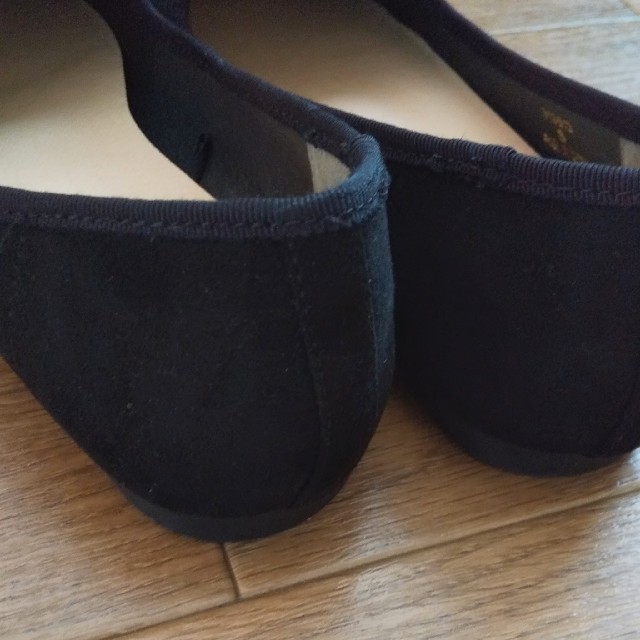 フラットシューズ☆黒 レディースの靴/シューズ(バレエシューズ)の商品写真
