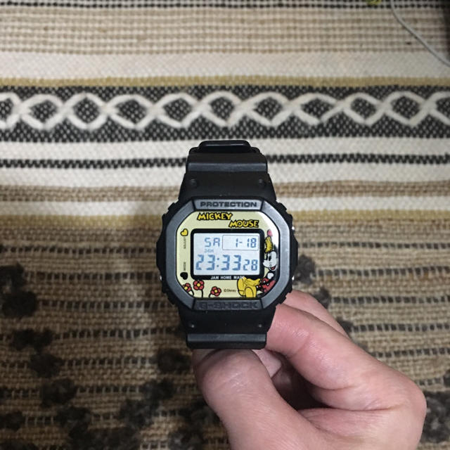 ブランド直営 カシオ 腕時計 腕時計 ディズニー DW-5600VT コラボ baby