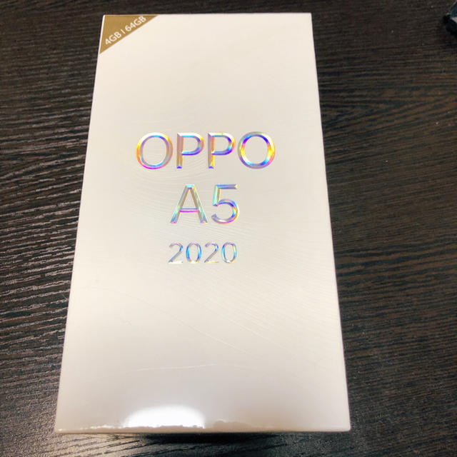 OPPO A5 2020 SIMフリー端末 新品フイルム未開封  Green