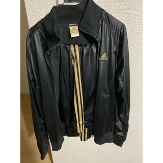 アディダス(adidas)のadidas アディダス ジャージ　セットアップ　黒金(ジャージ)