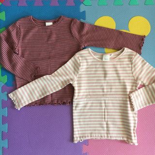 ネクスト(NEXT)のももも様専用♡新品未使用 nextbaby ボーダーシャツ(シャツ/カットソー)