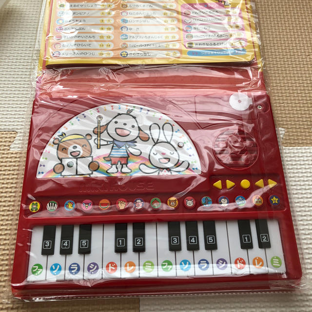 mikihouse(ミキハウス)の新品　ミキハウス　ピアノ キッズ/ベビー/マタニティのおもちゃ(楽器のおもちゃ)の商品写真