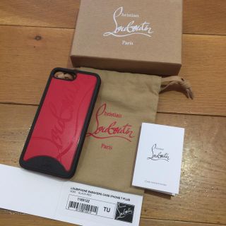 クリスチャンルブタン(Christian Louboutin)のルブタン　スマホケース　赤系　iPhone7プラス(iPhoneケース)