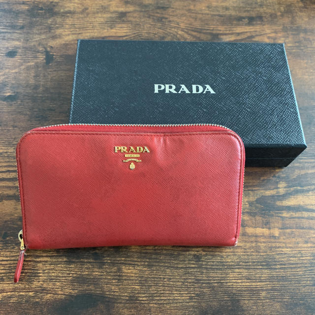 PRADA(プラダ)のハイスタ様＊PRADA＊長財布 Vitello Grain レディースのファッション小物(財布)の商品写真