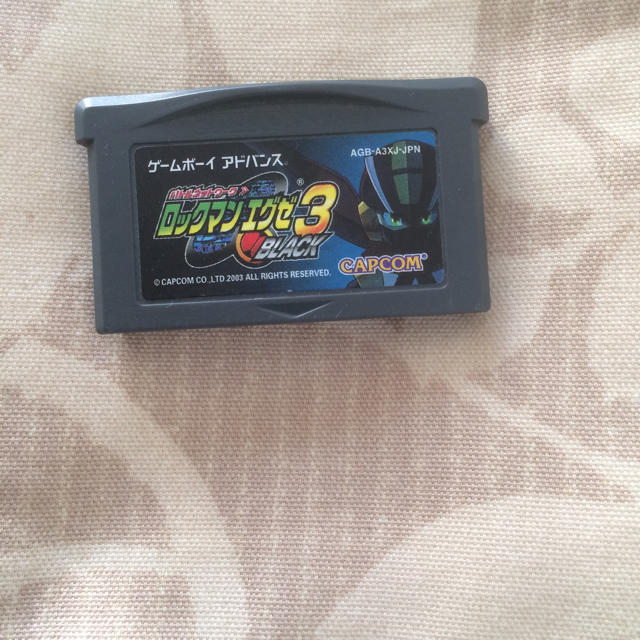 ゲームボーイアドバンス(ゲームボーイアドバンス)のロックマンエグゼ3 Black ゲームボーイアドバンス GBA エンタメ/ホビーのゲームソフト/ゲーム機本体(携帯用ゲームソフト)の商品写真