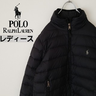 ポロラルフローレン(POLO RALPH LAUREN)の90Sラルフローレン ダウンジャケット 刺繍ロゴ レディースサイズ ダウン90%(ダウンジャケット)