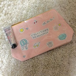 ロクシタン(L'OCCITANE)の新品 未開封品☆LOCCITANE☆ノベルティ ポーチ&ハンドクリームセット(ポーチ)