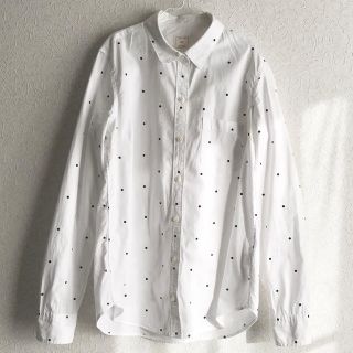 ギャップ(GAP)のGAP ドットシャツ(シャツ/ブラウス(長袖/七分))