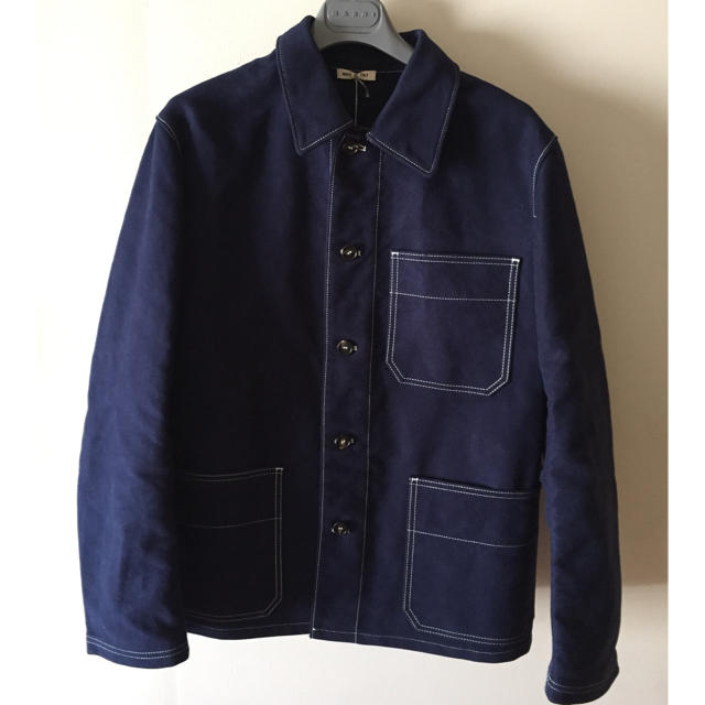 Marni(マルニ)のマルニ2019awCompact Cotton Moleskin Jacket メンズのジャケット/アウター(ミリタリージャケット)の商品写真