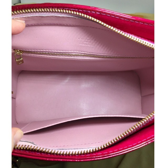 ルイヴィトン Louis Vuitton ヴェルニ ヒューストン ピンク系 ルイヴィトン Louis Vuitton ヴェルニ ヒューストン ピンク系