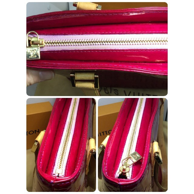 ルイヴィトン Louis Vuitton ヴェルニ ヒューストン ピンク系 ルイヴィトン Louis Vuitton ヴェルニ ヒューストン ピンク系