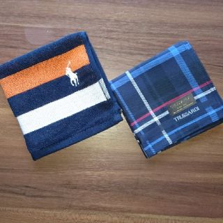 トラサルディ(Trussardi)のミズs shop様専用    トラサルディ&ポロタオルハンカチ(ハンカチ/ポケットチーフ)