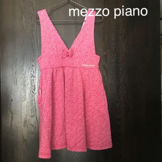 メゾピアノ(mezzo piano)のmezzo piano ジャンパースカート　120(スカート)