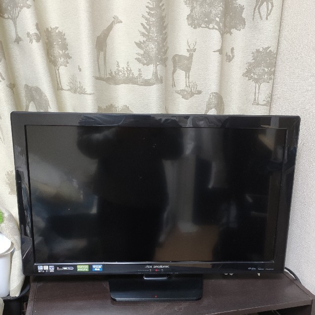 液晶テレビ(24V型)DXアンテナ(船井電機) HDD録画対応 - テレビ