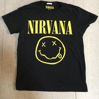 ジーユー(GU)のTシャツ　Nirvana(Tシャツ(半袖/袖なし))