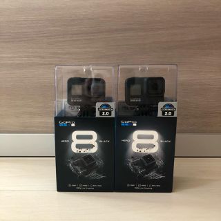 ゴープロ(GoPro)のGoPro HERO 8 BLACK ×2  新品未使用 値交渉歓迎！(コンパクトデジタルカメラ)