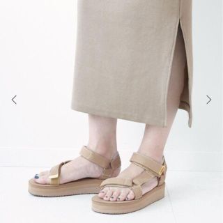 ドゥーズィエムクラス(DEUXIEME CLASSE)のDeuxiem Classe 別注SUICOKE SUEDE SANDAL 36(サンダル)