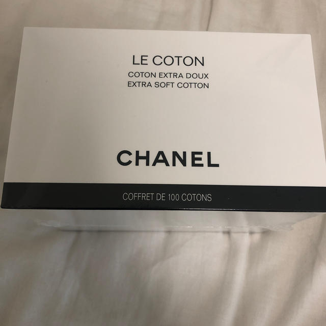 CHANEL(シャネル)の未開封　シャネル　コットン100枚入 コスメ/美容のメイク道具/ケアグッズ(コットン)の商品写真