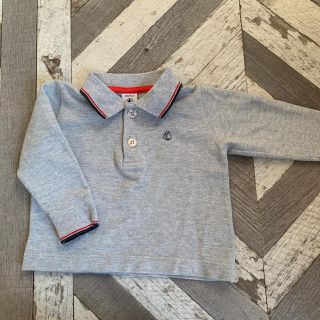 プチバトー(PETIT BATEAU)のポロシャツ　petit bateau 12㎝/74㎝(Ｔシャツ)