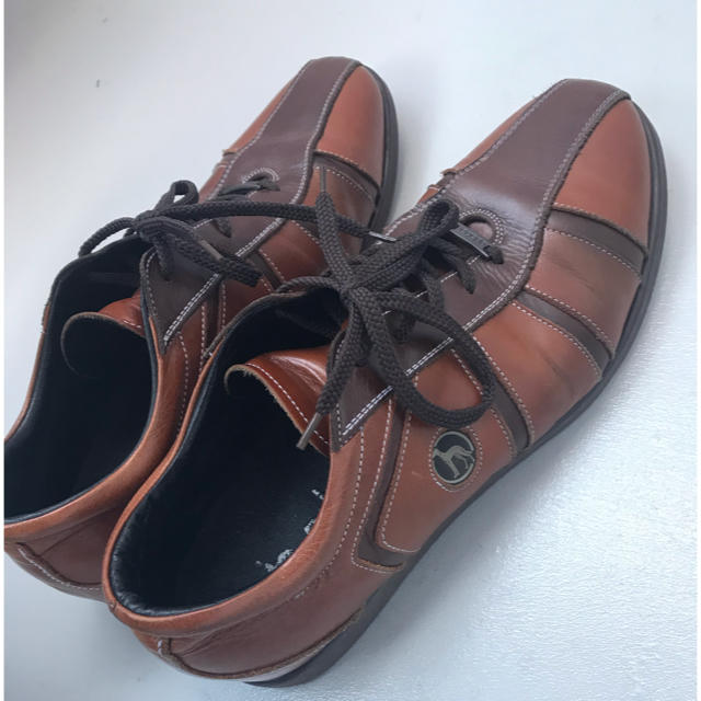 アダバット(adabat) メンズシューズ 本革 茶色 ブラウン - 靴