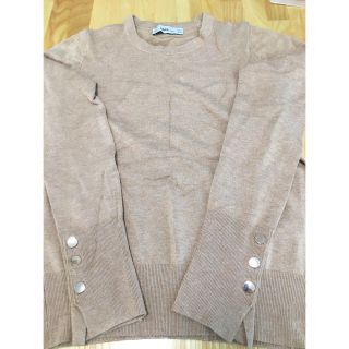 ザラ(ZARA)の【ZARA】ニット　ベージュ(ニット/セーター)