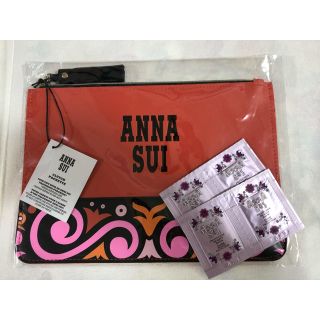 アナスイ(ANNA SUI)のアナスイ　レッドコスメポーチとサンプル(ポーチ)