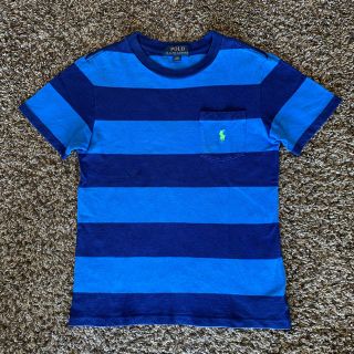 ポロラルフローレン(POLO RALPH LAUREN)のラルフローレン　ボーダーTシャツ ネイビー&ブルー　140(Tシャツ/カットソー)